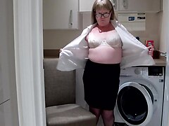 Blas� Full-grown Housewifes Laundry Phase Burlesque